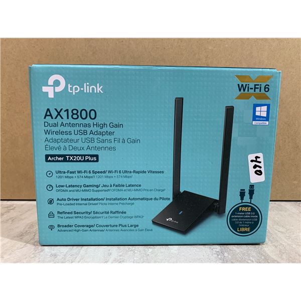 TP-Link AX1800 Dual Antennas High Gain Wireless USB Adapter