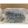 Image 3 : Lot of 2 Stainless Steel Hex Head Bolts Screws 1/4 -20x3