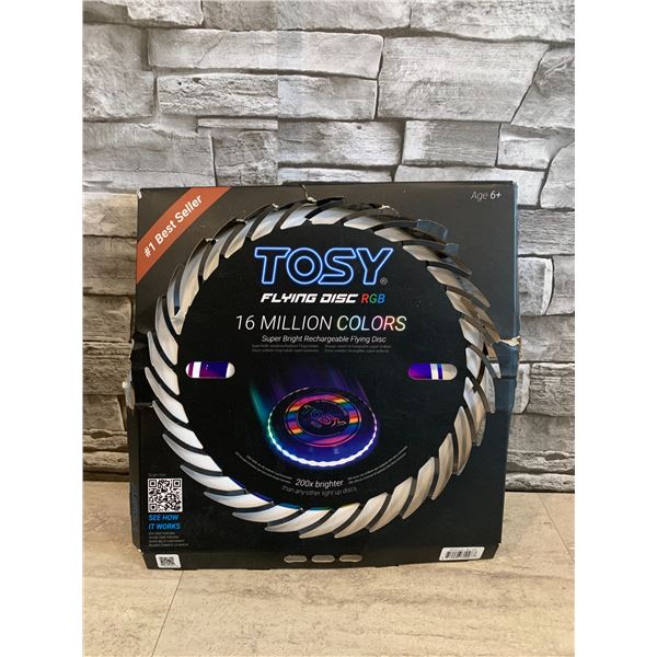 TOSY RGB Flying Disc - 16 Million Color Frisbee