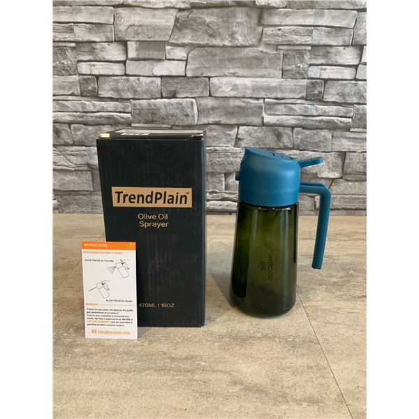TrendPlain 470ml Olive Oil Dispenser Bottle for Kitchen