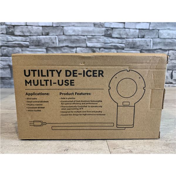 Utility De-Icer for Farms etc