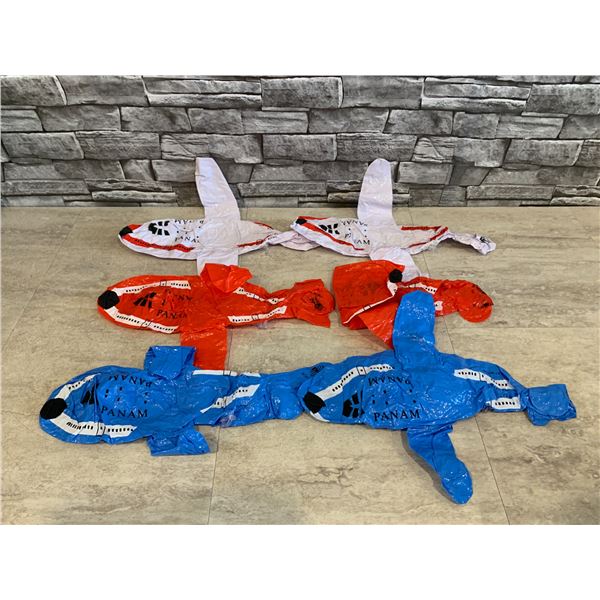 Panam Blow up Airplanes Pack of 6