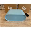 Image 3 : Lot of 2 Car Garbage Cans Blue