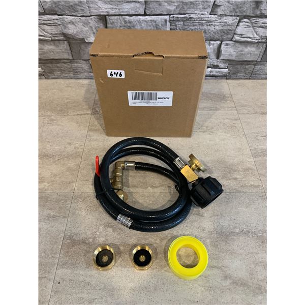 Propane Refill Adapter Hose for 1 Lb Tanks