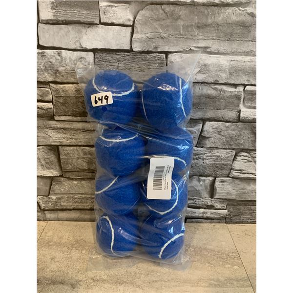 Lot of 8 Precut Tennis Balls for Walkers - Heavy Duty Glide Balls