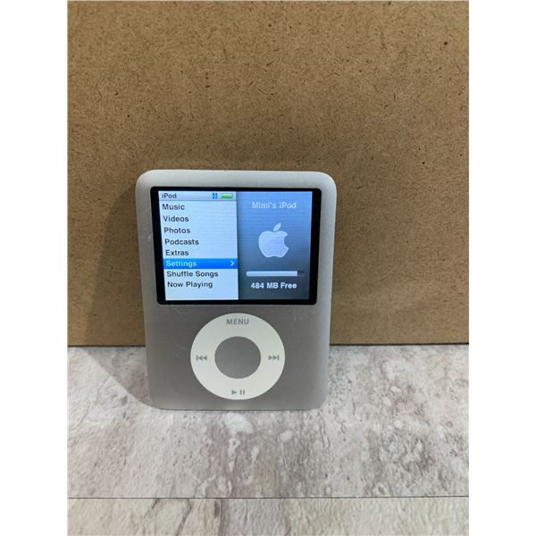 Vintage 4GB Apple iPod with Nike Headphones