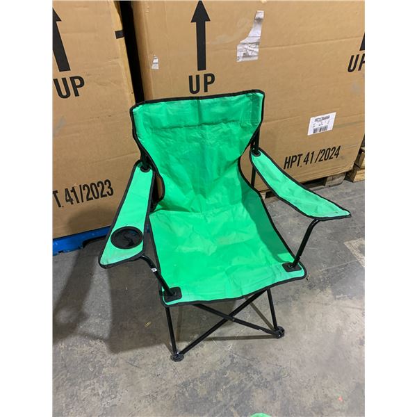 Lime Green Ozark Trail Camping Chair