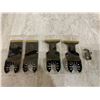 Image 2 : Temino 4 Pcs Titanium Oscillating Saw Blades for Multi-Tool