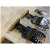 Image 4 : Temino 4 Pcs Titanium Oscillating Saw Blades for Multi-Tool