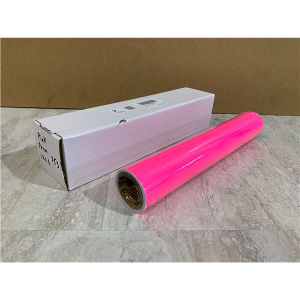 Pink Permanent Vinyl - 12in x 6ft