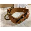 Image 2 : ALBION AirTag Dog Collar - Genuine Leather - Size Large