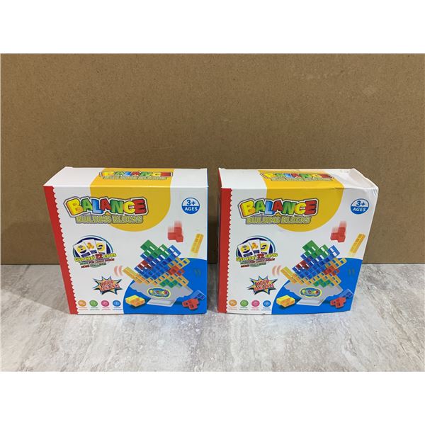Lot of 2 Boxes of Balance Building Blocks