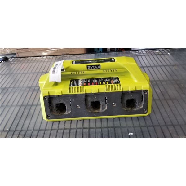 RYOBI SUPERCHARGE MULTI BATTERY CHARGE PACK