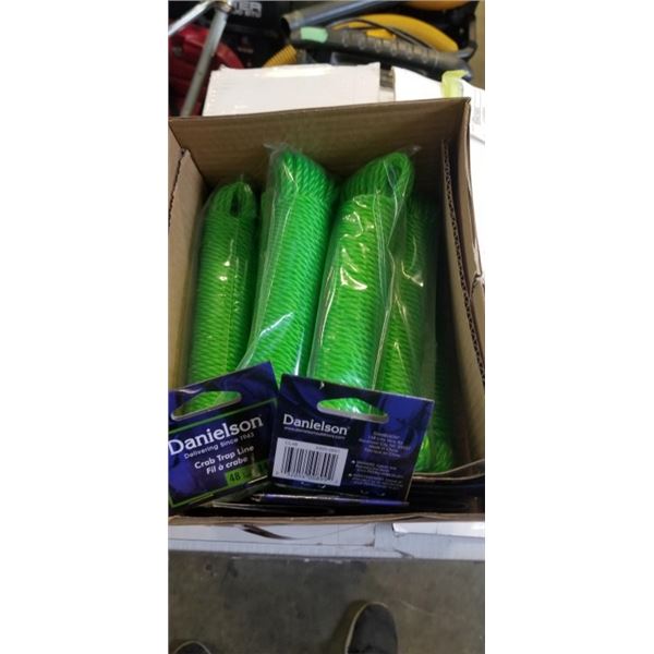 BUNDLE OF 10 NEW 48FT CRAB TRAP LINES