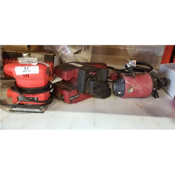2 SANDERS AND SPRAYER