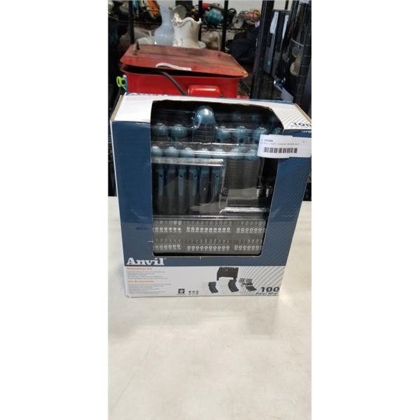 NEW ANVIL 100PC SCREW DRIVER SET