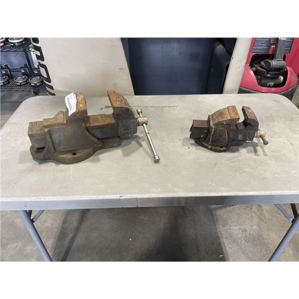 2 BENCH VISES