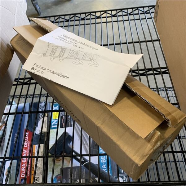 NEW 7 HOOK HEAVY DUTY GARAGE HANGING SET