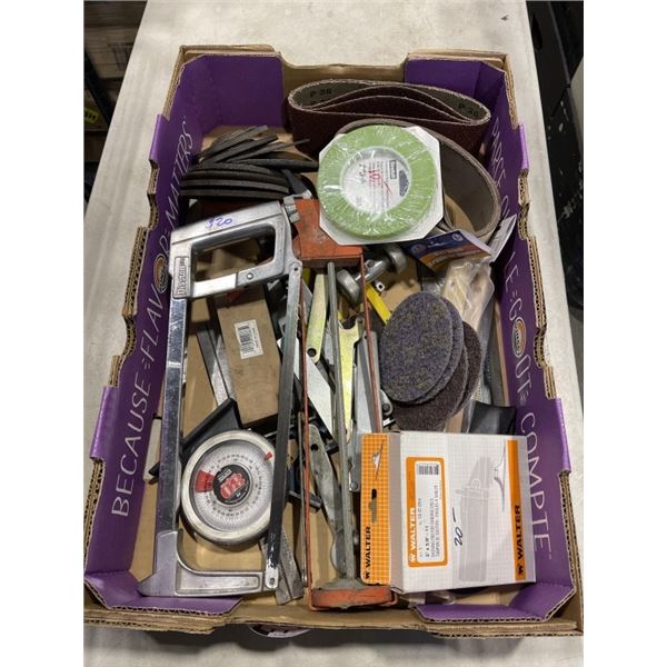 ASSORTED SANDING PADS, DISCS, ETC