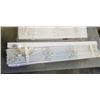 Image 2 : 4 BUNDLES OF WHITE BLINDS - 2  35.5" AND 2  27.5"