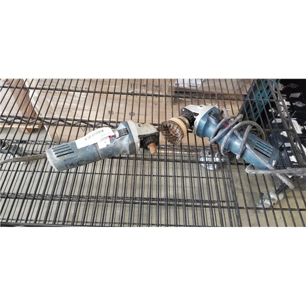 2 BOSCH ANGLE GRINDERS