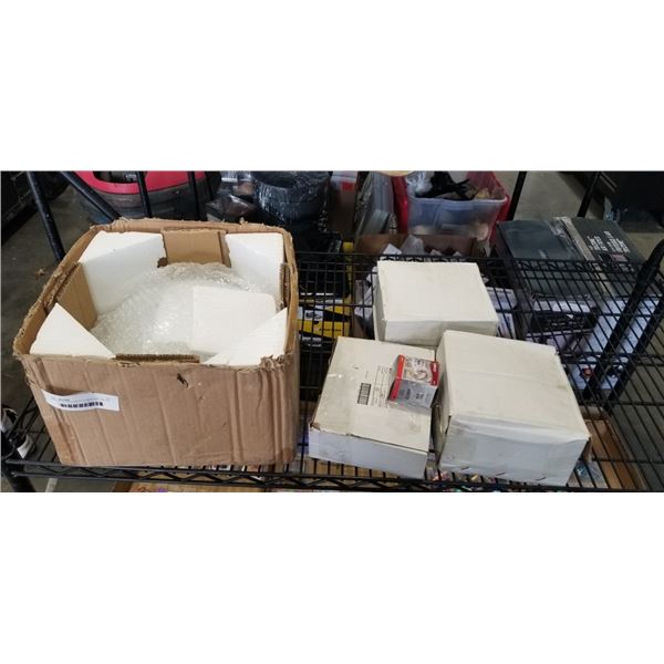 ASSORTED CEILING FICTURES AND LIGHTS ETC