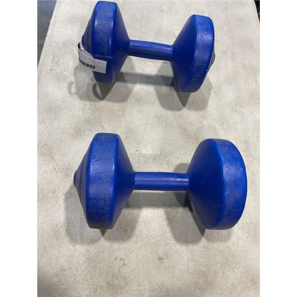 2 10LB DUMBELL'S