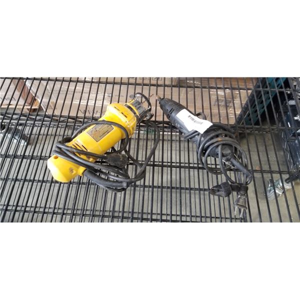 DEWALT AND JOBMATE ROTARY CUTOUT TOOLS