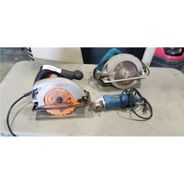 2 SKILLSAWS AND ROTARY TOOL