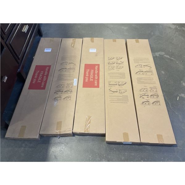 5 NEW ASSORTED VEHICLE BUG DEFLECTOR RAIN VISORS