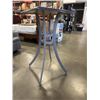 Image 5 : AS NE RATANA 'SEATTLE' BAR  PATIO TABLE, 36 X 36 INCH TOP AND 38 INCH TALL, ALUMINUM FRAME