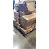 Image 1 : PALLET OF VIVO MOUNTS CLAMP ON TRAYS AND RETURNED ITEMS
