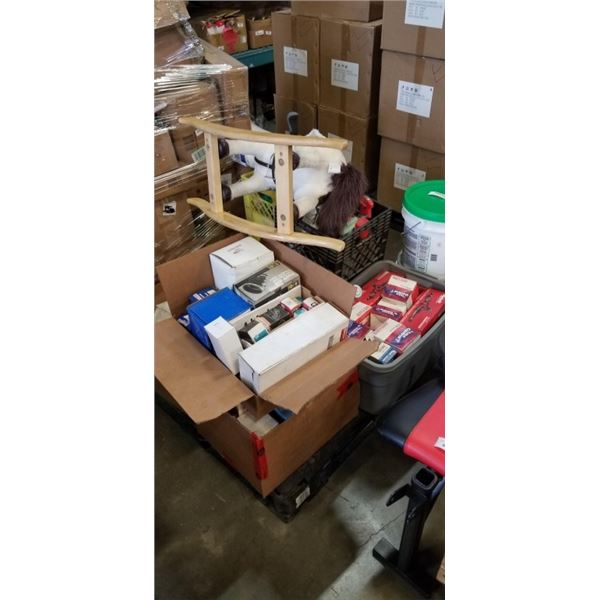 PALLET OF TOOLS AND AUTOMOTIVE SUPPLIES