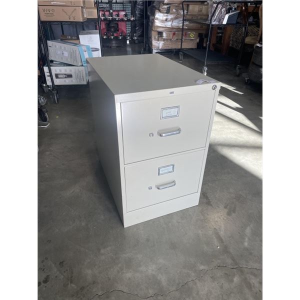 HON 2 DRAWER FILING CABINET