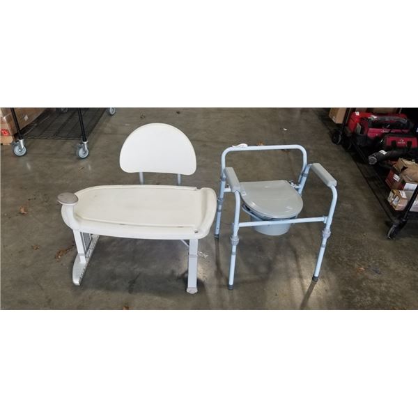 2 BATHROOM ASSIST CHAIRS