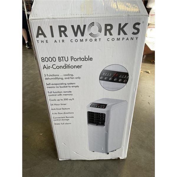 AIRWORKS 8000BTU AIR CONDITIONING UNIT