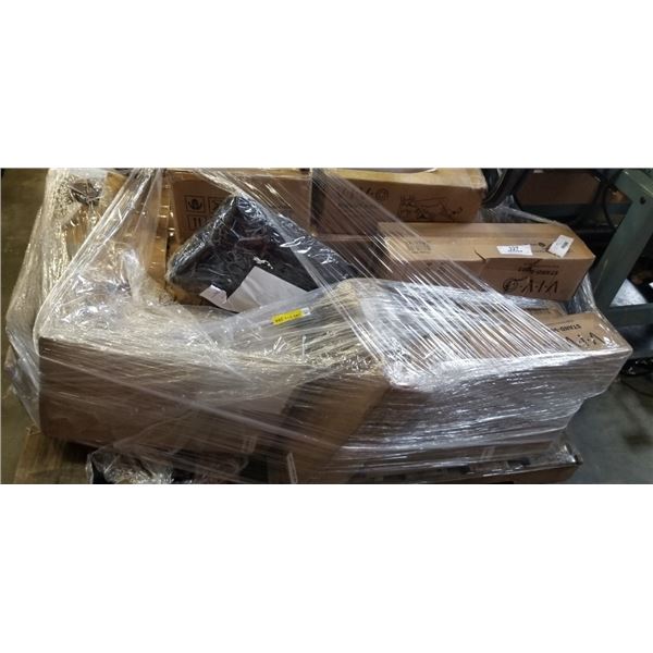 PALLET OF VIVO MOUNTS AND ACCESSORIES