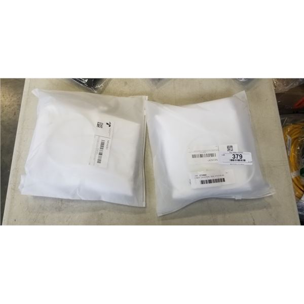 2 NEW UNIVERSAL SEAL KITS FOR AIR CONDITIONER / DRYER/ VENT KITS WITH ADHESIVE FASTENER AND 3 NEW DI