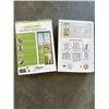 Image 1 : 2 NEW MAGIC MESH EASY INSTAL ONE PANEL MAGNEITC BUG SCREENS, FITS UP TO 38X82 INCH DOORWAYS, INSTAL 
