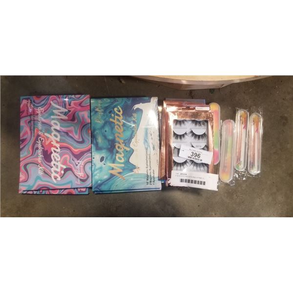 8 NEW EYELASH KITS AND 4 PIMPLE POPPER KITS