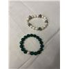 Image 1 : 2 CULTURED FRESHWATER PEARLS AND BEADS BRACELETS