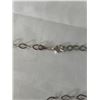 Image 2 : STERLING SILVER LINK CHAIN NECKLACE 24" LENGTH MARKED 925 ITALY
