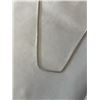 Image 2 : 925 STERLING SILVER BOXLINK CHAIN NECKLACE, AS NEW, 24" LENGTH