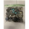 Image 1 : BAG OF SILVER JEWELRY AND PARTS