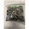 Image 2 : BAG OF SILVER JEWELRY AND PARTS