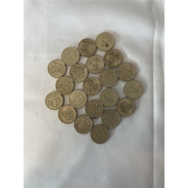 BAG OF 1 POUND SILVER COINS