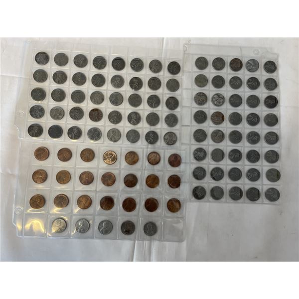 3 SLEEVES OF AMERICAN CENTS