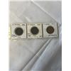 Image 1 : 3 CANADIAN LARGE CENTS 1884 QUEEN VICTORIA, 1904 KING EDWARD VII, 1914 KING GEORGE V