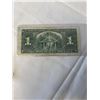 Image 2 : 1937 BANK OF CANADA KING GEORGE VI ONE DOLLAR BILL - JAN 2, 1937