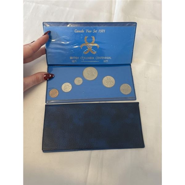 2 1871-1971 RCM BC CENTENNIAL COIN  SETS